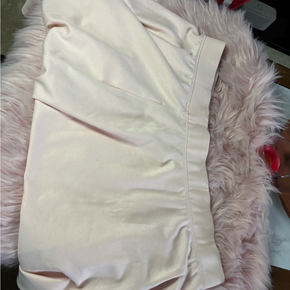 Forever 21 Cream Mini Skirt